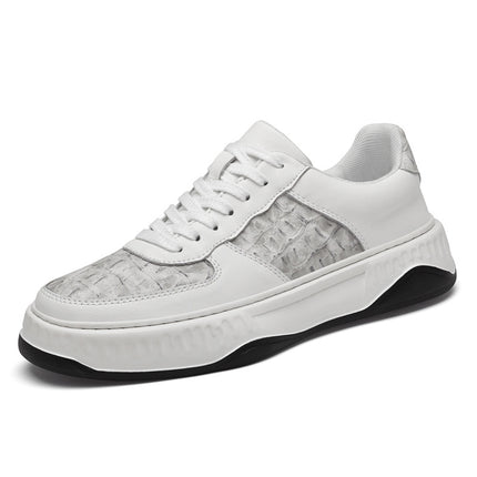 Autumn board shoes men's new versatile thick-soled increased men's casual shoes soft-soled breathable men's shoes sneaker wholesale