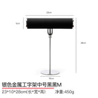 silver metal I-frame medium black M