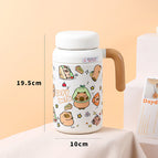 Cup comes with tea separator / 1000ml [butter balala] handle office