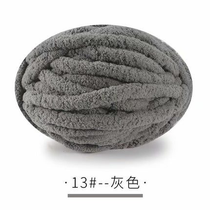 Super Thick Ice Strip Iceland Hand-woven Scarf Hat Blanket Mat Cat's Nest Wool Group Hand-woven DIY Material Bag