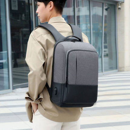 New Backpack Men's Business Large Capacity Travel Bag Multifunctional Waterproof College Student Computer Bag Backpack