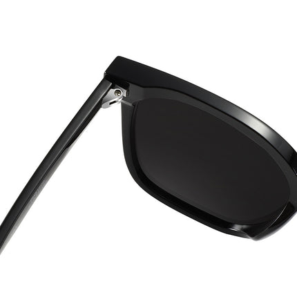 New Korean Style Large Frame TR90 Polarized Sunglasses Women's Fashion Sunglasses Men's and Women's Face Slimming Sunglasses