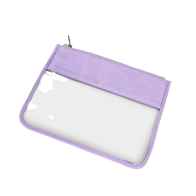 PVC Transparent Cosmetic Bag Beach Waterproof Mobile Phone Bag Large Capacity Cosmetic Bag Multifunctional Household Snack Storage Bag