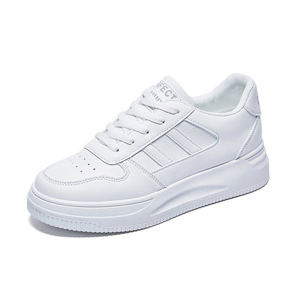 Spring and Autumn Casual Women's Board Shoes New Women's White Shoes Fashion Thick Sole Simple Women's Casual Shoes sneaker