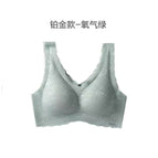 Platinum vest single underwear green / S