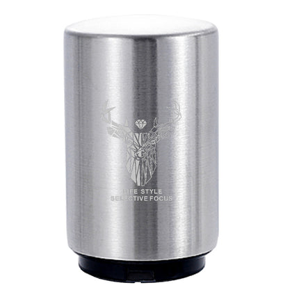 Stainless Steel Automatic Beer Bottle Opener Metal High-End Traceless Press Wine Opener Creative Automatic Bottle Opener Manufacturer