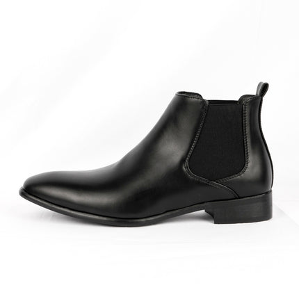 Men's Chelsea Boots Small Square Toe Men's Shoes All-match Fashion Men's Ankle Boots