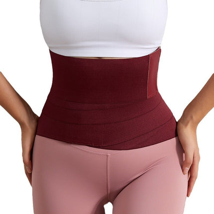 Belt for Women, Waist Corset, Belly Reduction, Belly Wrap, Belly Belt, Velcro Waist Trainer, Elastic Restraint Girdle