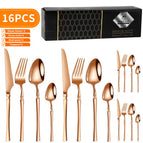 16pcs [rose gold]]
