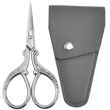 Stainless Steel Pointed Nose Hair Scissors Beauty Eyebrow Scissors Eyebrow Scissors Beauty Scissors Stainless Steel Pointed