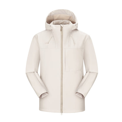 Mountain-Style Couple's Softshell Jacket, Outdoor Sports Windproof and Waterproof Cycling, Camping and Mountaineering Three-Dimensional Jacket