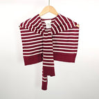 Anchor red with white stripes