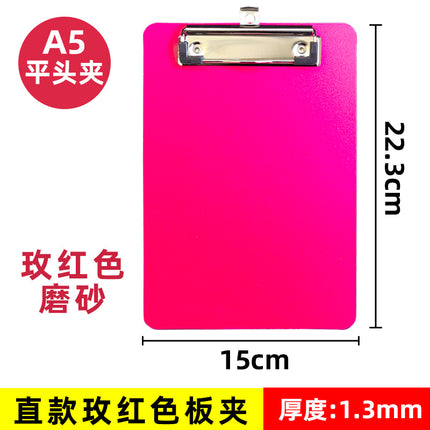 Black Butterfly small ticket holder mini board clip student homework clip order opening restaurant order folder equipment 7-inch bill