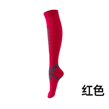 Amazon sports compression socks women summer sports professional stockings running calf socks elastic compression socks wholesale