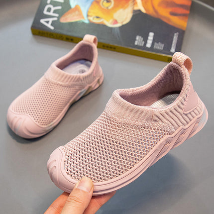 Boys Sports Shoes Mesh Breathable Mesh Shoes Explosions 2023 Spring and Autumn New 3-6-12 Years Old Children's Running Shoes Ultra Light