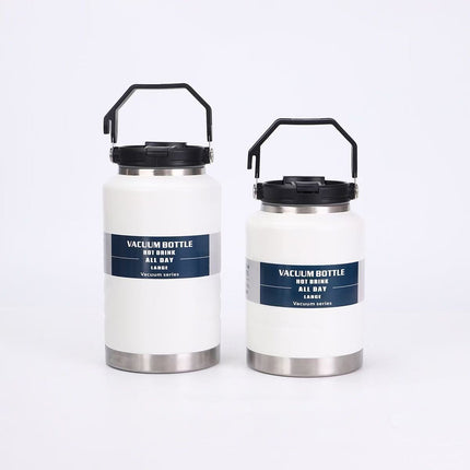 Cross-Border New 304 Stainless Steel Thermos Cup Large Capacity Ton Barrel Outdoor Portable Ice Bucket Wholesale