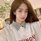 Gray oxford cotton
