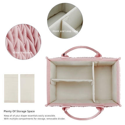 Baby Diaper Storage Bag Nylon Large Capacity Waterproof 5 Colors Nordic / Sac Rangement Couches Bébé Nylon Grande Capacité Imperméable 5 Couleurs Nordique