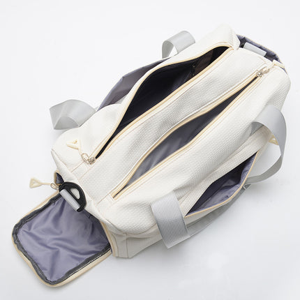 Summer New Small Gym Bag Women's Dry and Wet Separate Shoulder Bag Sports Bag Yoga Bag Shoe Bin Luggage Bag Printed logo