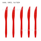 Red 10PCS-Knife