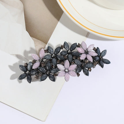 Pearl hairpin hair chuck hair clip large horizontal clip ladies headdress ponytail clip mother hair accessories wholesale
