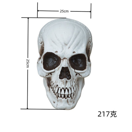 Simulation Skull Halloween Props Horror Haunted Head Bar Haunted House Chamber Atmosphere Decoration