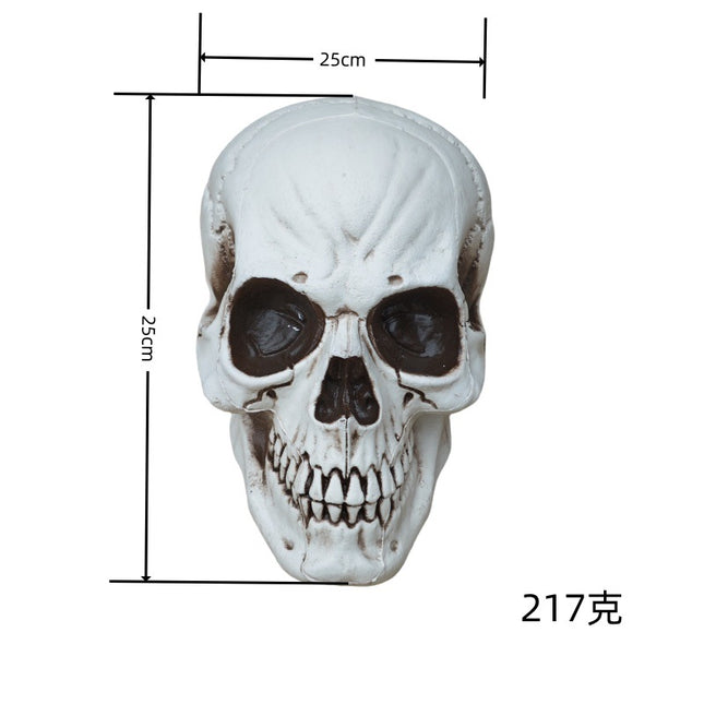 Simulation Skull Halloween Props Horror Haunted Head Bar Haunted House Chamber Atmosphere Decoration