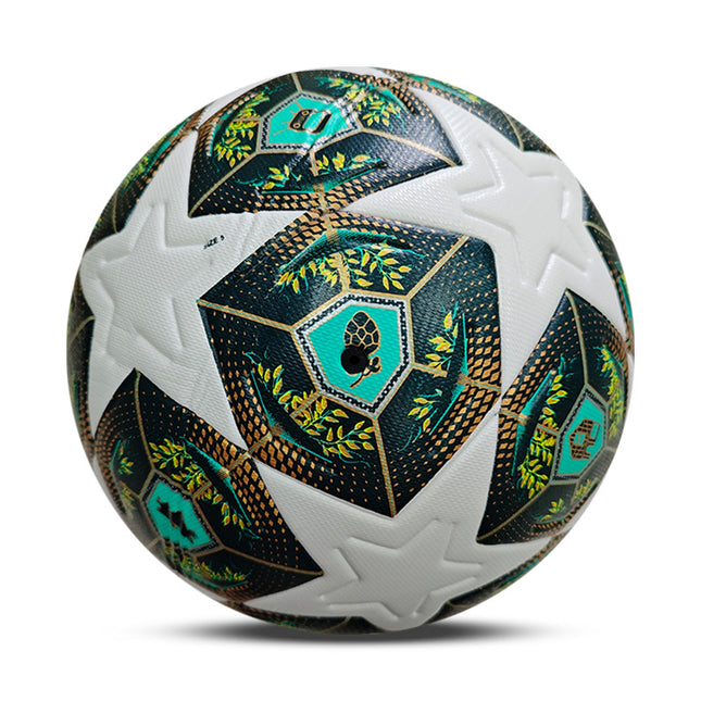 Thickened Wear-Resistant Pu Leather Championship Football No. 5 Ball Cross-Border Spot Training Competition Outdoor Sports Adult Football