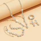 425+747+2 row rings silver
