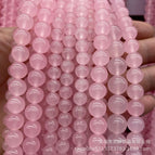 4mm (about 90) a piece / Pale pink chalcedony