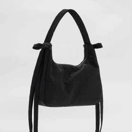 American niche design Baggu Mini Bow handbag underarm bag fashion trendy sky blue all-match women's bag