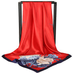 90 Silk Scarf-Figure 38# / 90*90cm