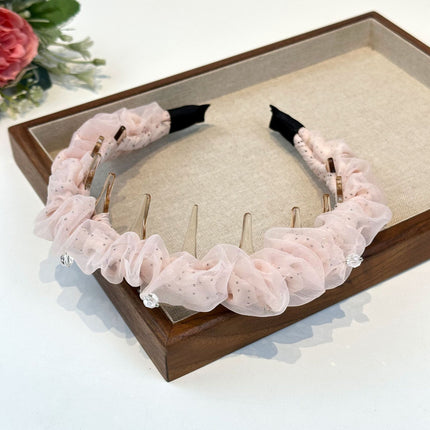 High Crown Toothed Headband for Women, 2024 New Versatile Elegant Simple Korean Hairpin Headband Accessory