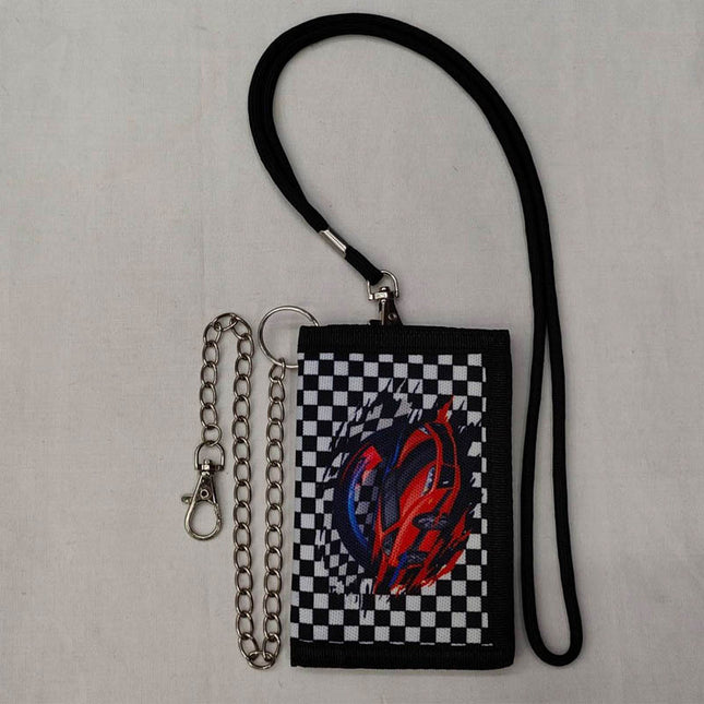 Printed Folding Children's Wallet Boys 2024 Student Cartoon Coin Purse Anime Zipper Girls Wallet Storage