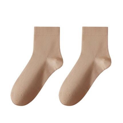 Socks women's spring and autumn cotton socks deodorant cotton socks ladies moon socks autumn and winter black and white sweat-absorbent boneless socks wholesale
