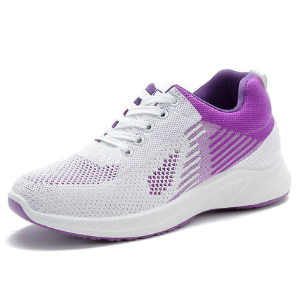 Shoes Women's All-match Spring New Soft Sole Lightweight sneaker Fashionable Lace-up Casual Shoes Fashionable Simple Single-layer Shoes