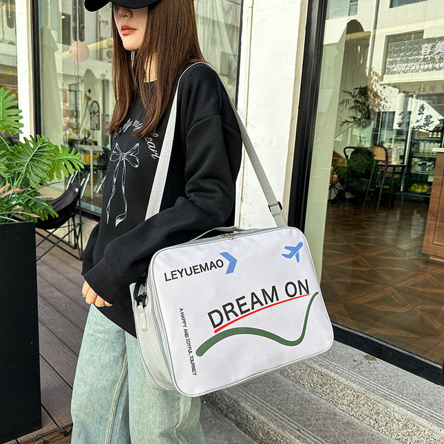 Bag yet Admission Storage Bag Clothes Quilt Storage Bag Travel Gym Bag Oxford Cloth Luggage Bag Large Capacity