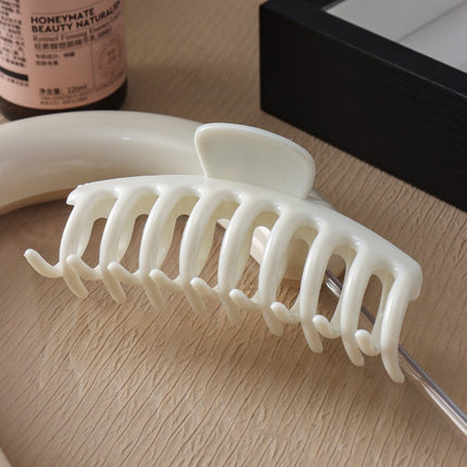 Cross-Border Internet Celebrity Keel Clip Tpe Soft Rubber Shark Clip for the Back of the Head to Show Hair Volume, Non-Fading and Durable Clip