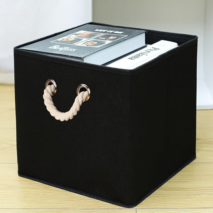 Amazon Coverless Storage Box Fabric Storage Box Foldable Large Clothes Organiser Toy Storage Box Cross Border