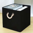 (hemp rope style) black without cover / Large size (28*28*28cm)