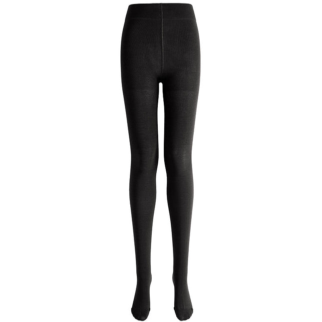 Pressure Tights 240N High-Density Weave Solid Color Pantyhose with Slight Compression for a Slimming Effect, Non-Slip Leggings, Bare-Leg Illusion
