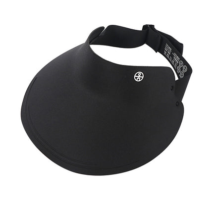 Summer Vacant Top Sunshade Hat Large Brim Traceless Integrated Sunscreen Hat Women's Face Covering UV Protection Outdoor Sports Hat