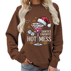 Brown (white font) / S
