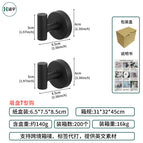 Suction cup t-black - 2 pack
