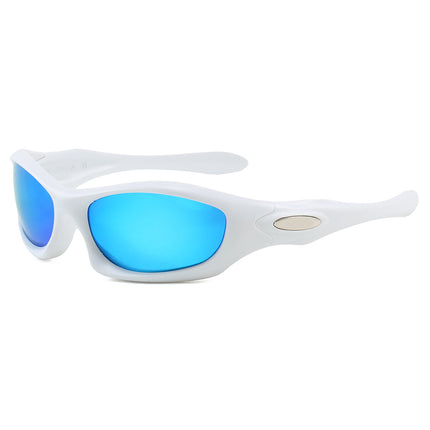 European and American Cross-Border Polarized Sunglasses for Men and Women Tr Retro Oval Frame Outdoor Cycling Driving Sunglasses Monster Dog