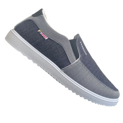2025 Spring and Summer New Shoes Men's plus size Korean Style Fashionable Men's Casual Shoes All-match Sneakers Breathable Canvas Shoes for Men
