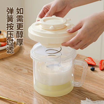 Greek yogurt filter self-refrigeration dry choking whey separator filter gauze yogurt bowl filter