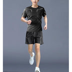 3 color suit black / M