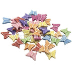 Mixed colors randomly / 12 butterflies 11*14mm 0.5kg about 1700 pieces