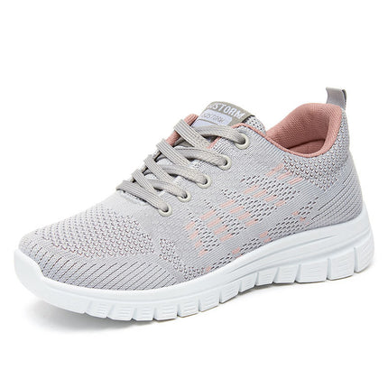 Women's Shoes 2026 Summer New Running Shoes Popular Wholesale Foreign Trade Women's Shoes Soft Sole Comfortable Cross-Border Sports Shoes for Women